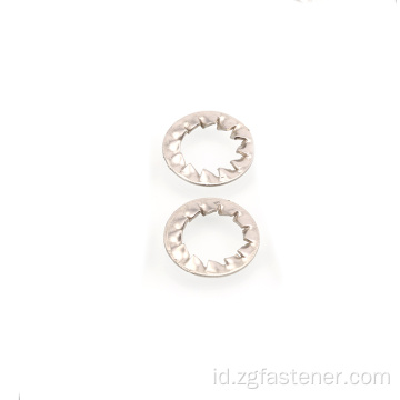 DIN6798 Stainless Steel Internal Teeth Tigi Tergeri Kunci Washer